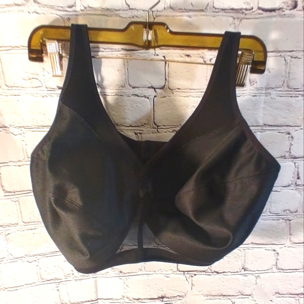 Glamorise 40I Black Wire Free Bra